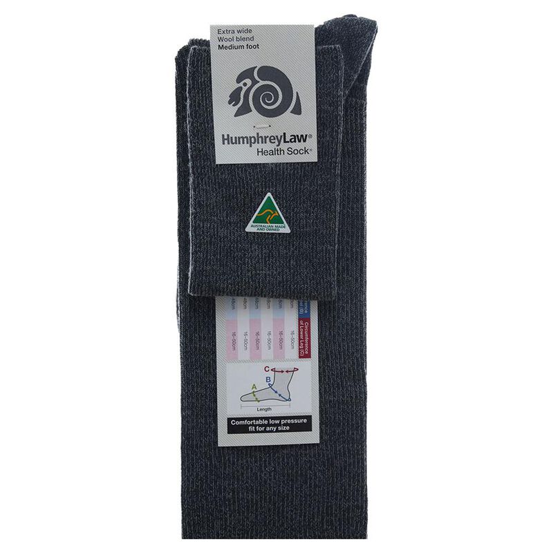Humphrey Law Wool Socks Extra Wide image number 2